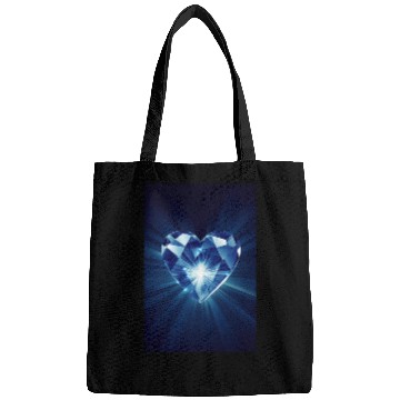 Discover Shining Diamond Heart Bags