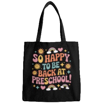 Discover Funny Back to School Preschool Teacher Bags