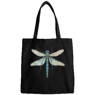 Discover Dragonfly design insect art entomology I love bugs Bags
