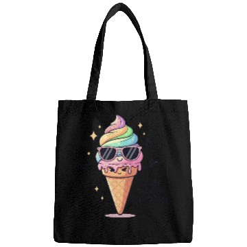 Discover Cooler Than Ice Cream Pun Bags