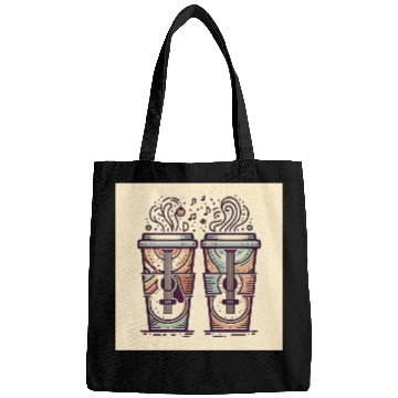 Discover "SUN & US" Matching Bags - Where Coffee Meets