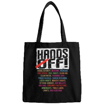 Discover Hands Off My Social Security Protection Bags