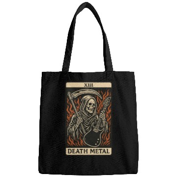 Discover Death Metal (Card XIII) Bags