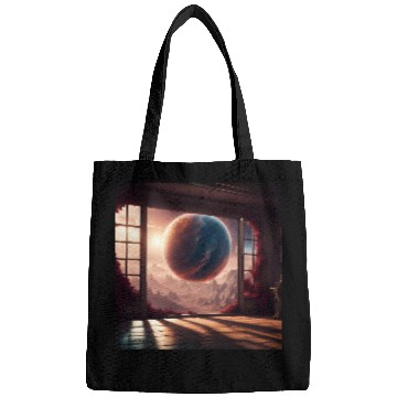 Discover Galactic View from Alien World Bags