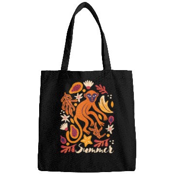 Discover Tropical Monkey Summer Bags Design