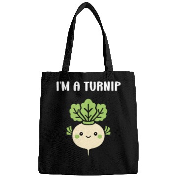 Discover Turnip Character Illustration Bags
