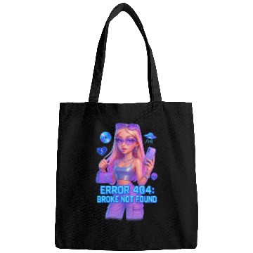 Discover Y2K Rich Girl - ERROR 404 Bold Aesthetic Bags