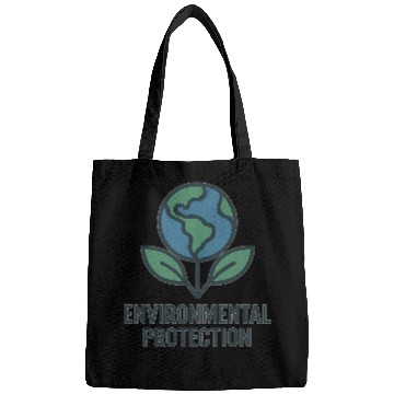 Discover Earth and Leaf Eco Badge Design Bags