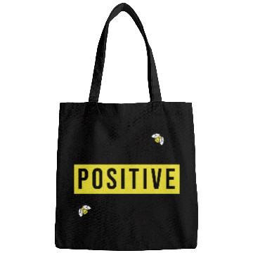 Discover Bee Positivity Inspirational Bags