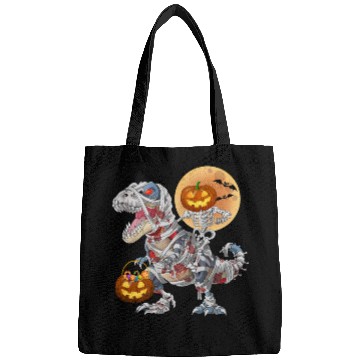 Discover Pumpkin Skeleton Riding Zombie Mummy Dinosaur  Bags