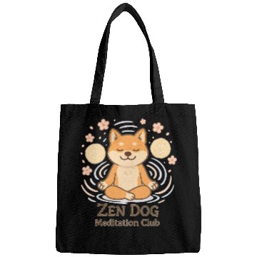 Discover Zen Dog Meditation Club – Shiba Inu Bags