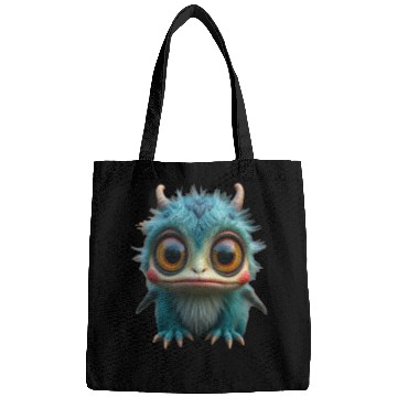Discover Cutie Creature Green Horns Bags