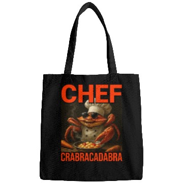 Discover Chef Crabracadabra Bags - Meme Magic Crab Chef