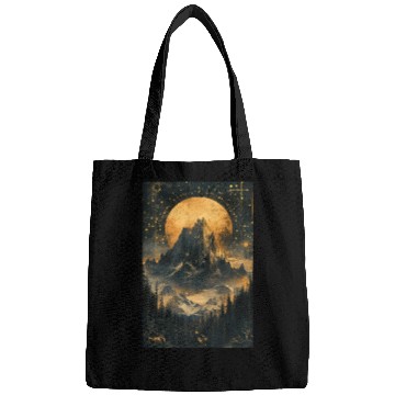 Discover Celestial Mountain Dreamscape Bags
