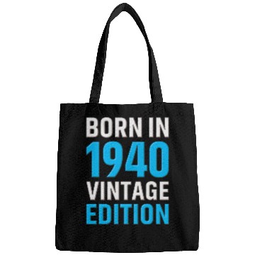 Discover Born in 1940 Vintage Edition Bags