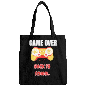 Discover Funny Game Over Back to School Bags
