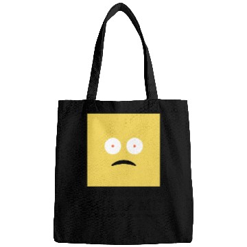 Discover Minimal Sad Face Design Bags