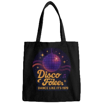 Discover Disco Foiler 1970s Dance Bags