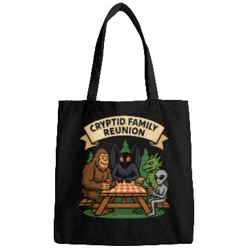 Discover Cryptid Family Reunion Bags