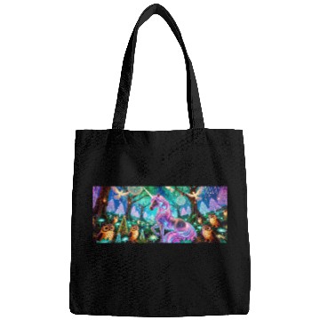 Discover Enchanted Unicorn Forest Design Bags