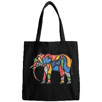 Discover Tribal March Elephant Bags