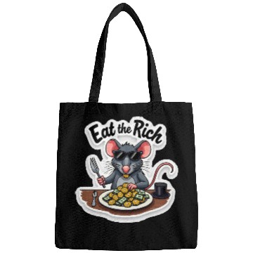 Discover Eat the Rich Rat – Street Rebellion Bags