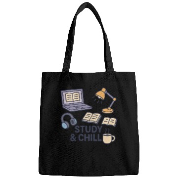 Discover Study & Chill Cozy Design Bags