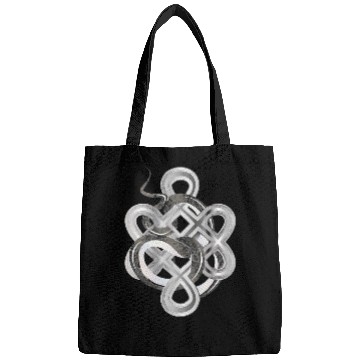 Discover Silver Snake Knot – Mystical & Elegant Bags