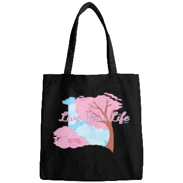 Discover Pink Cherry Blossom Inspirational Design Bags