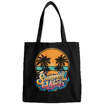 Discover Tropical Sunset Summer Vibes Design Bags