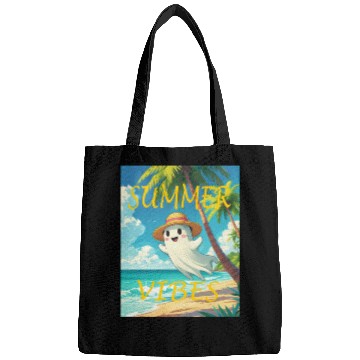 Discover A cute spooky in a tropical island Bags