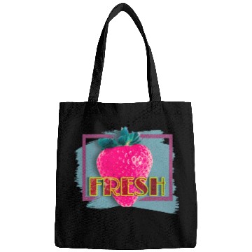 Discover Vibrant Strawberry with Fresh Neon Sign Bags