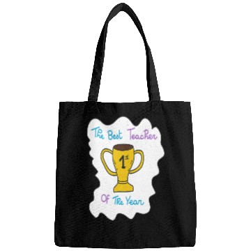 Discover First Teacher Appreciation Trophy Design Bags