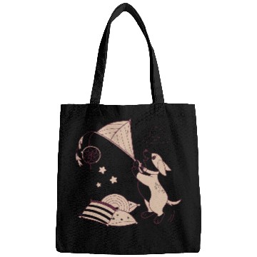 Discover Whimsical Dachshund with Dreamcatcher Bags