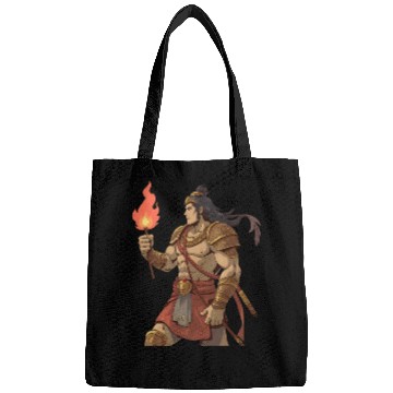 Discover Heroic Warrior with Torch Bags