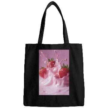 Discover Strawberries in Pink Splash Bags