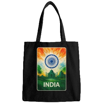 Discover India Landscape Design Bags