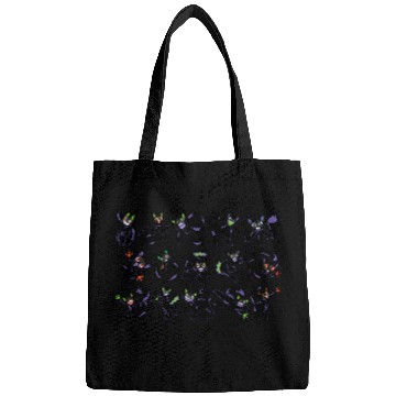 Discover Playful Black Cat Halloween Pattern Bags
