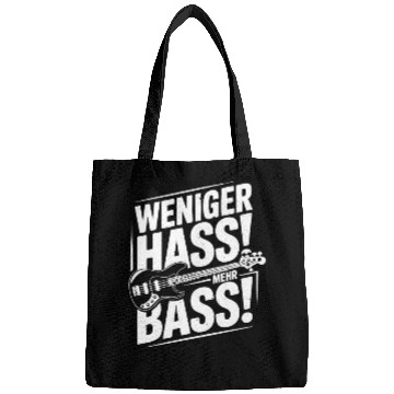 Discover Weniger Hass, Mehr Bass! Bags