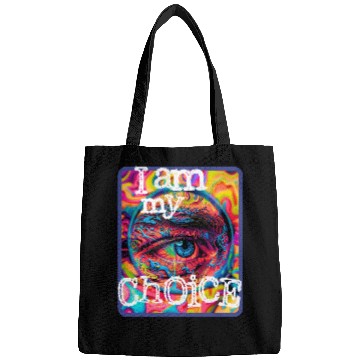 Discover Vivid Psychedelic Eye Art Bags
