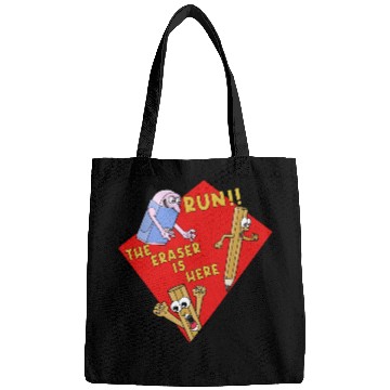 Discover Run The Eraser Is Here Funny School Bags