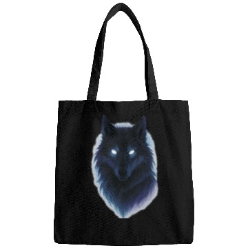 Discover Enigmatic Howling Wolf Design Bags