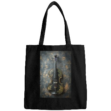 Discover Elegant Black and Gold Violin Bags