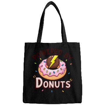 Discover Powered By Donuts Bags