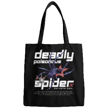 Discover Poisonous Spider Graphic Bags
