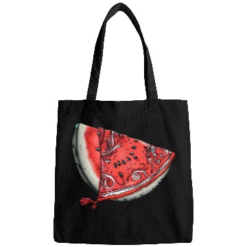 Discover Streetwear Watermelon Slice - Fresh Summer Fruit Bags