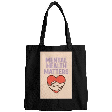 Discover Mental Health Matters – Soft Pastel Self-Care Bags