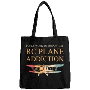 Discover RC Plane Pilot Aircraft Model Plane Bags