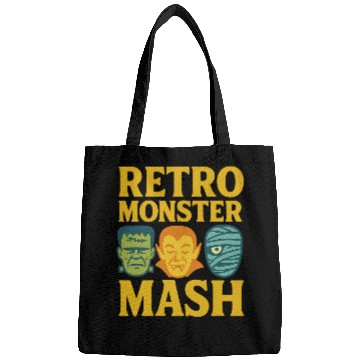 Discover Retro Monster Mash Bags Design