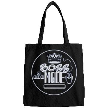 Discover Boss Mode AWSD Gamer Gaming Game Lover Bags